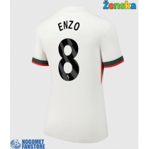 Chelsea Enzo Fernandez #8 Gostujuci Dres za Ženska 2025-26 Kratak Rukav